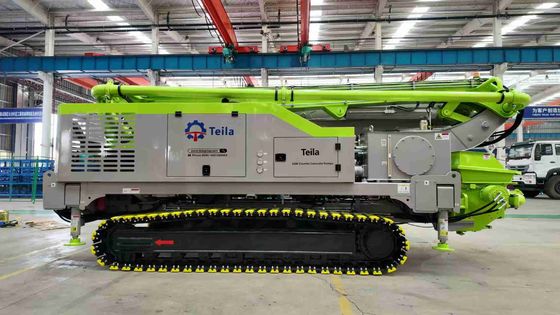 Buy Customized Teila 26m Concrete Pump Truck Crawler Pump with 4 boom sections online manufacture