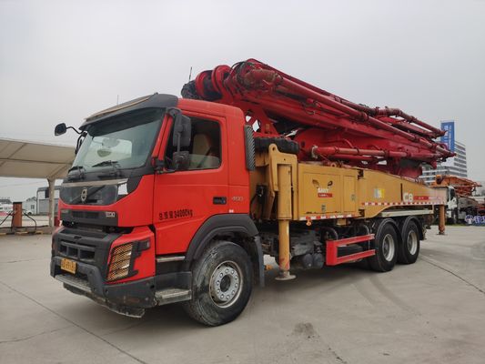 Buy 2020 Sany 49M Used Truck Mounted Concrete Pump Truck with Volvo Chassis online manufacture
