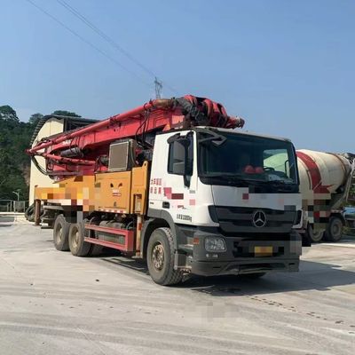 Buy Used Concrete Pump Truck 2019 SANY 47m 47 meters truck mounted concrete boom pump online manufacture