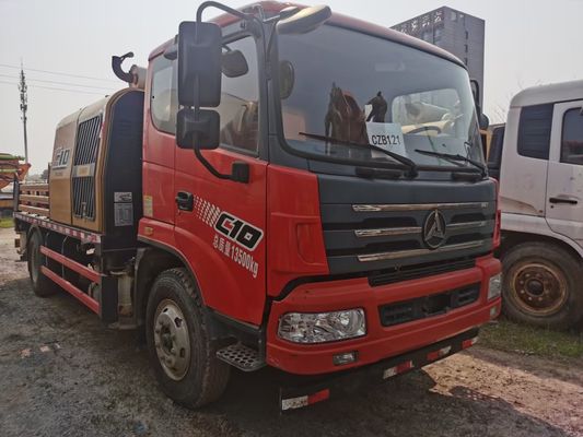 Buy 2020 SANY Old Truck Mounted Line Pump SY5143THBE 4x2 Chassis 85km/H Second Hand online manufacture