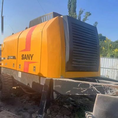 Good price Used 2019 Trailer Mounted Concrete Pump Sany 9022 Stationary Trailer Concrete Pump online