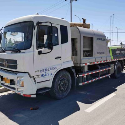 Buy 2020 Zoomlion 10022 Used Concrete Line Pump , Diesel Old Truck Mounted Line Pump online manufacture