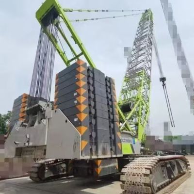 Buy 2021 Year Used Crawler Crane Zoomlion ZCC3500V-1 350 Tons Hydraulic Hoist online manufacture