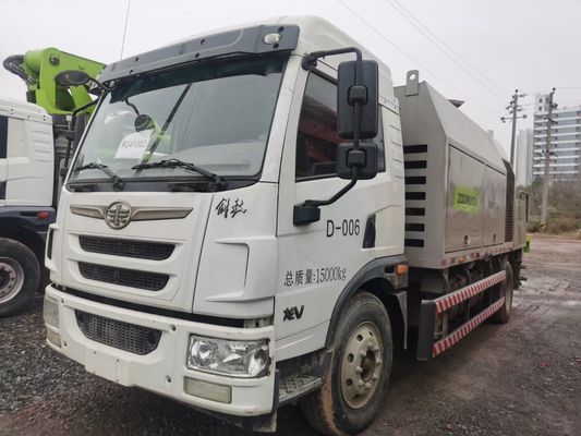 Buy 2021 Used Zoomlion Truck Mouted Line Pump Concrete Machinery 2nd hand online manufacture