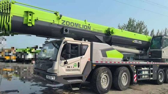 Buy 2022 ZOOMLION 100T Truck Crane 100E7 Heavy Lifter Lifting Used Crane 2023 Second Hand Cranes online manufacture