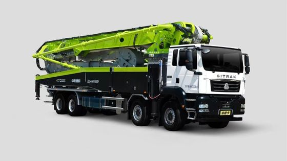 Buy Original Zoomlion truck mounted concrete pump 60m With Sitrak Chassis online manufacture