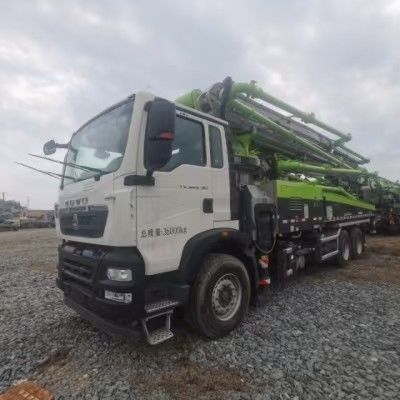 Good price Robust Structure 3 Axles Concrete Boom Pump Truck Zoomlion 50m With Sitrak Chassis online