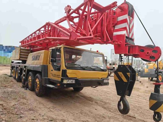 خرید جرثقیل کامیونی هیدرولیکی کامل دست دوم 100T SANY مدل 2010، ماشین آلات بالابر online manufacture
