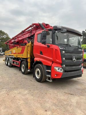 Good price Original SANY Concrete Pump Truck 49m cement boom truck 4 Axles online
