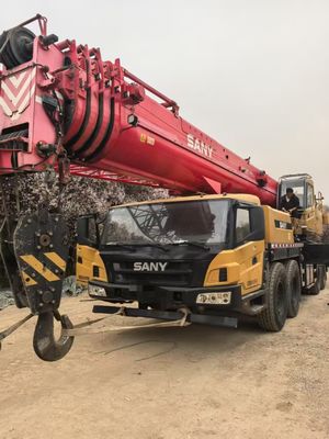 Buy Second Hand Sany 80T All Terrain Mobile Crane STC800T5 Heavy Lifter Cranes 2018 used online manufacture
