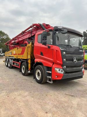 Buy 2024 Sany 49m Concrete Pump Truck With Sany Chasis For Construction Projects online manufacture