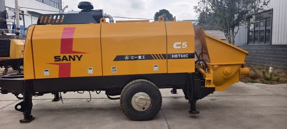Good price HBT60C Diesel Used Concrete Trailer Pump 2013 Sany Concrete Pump Tow Behind online