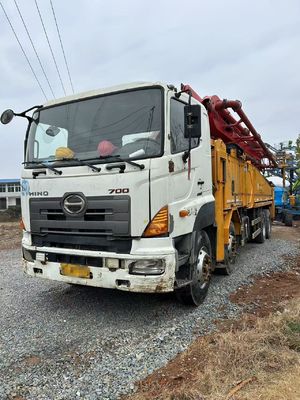 Good price 2012 Putzmeister Used Concrete Pump Truck 49m With HINO Chassis online