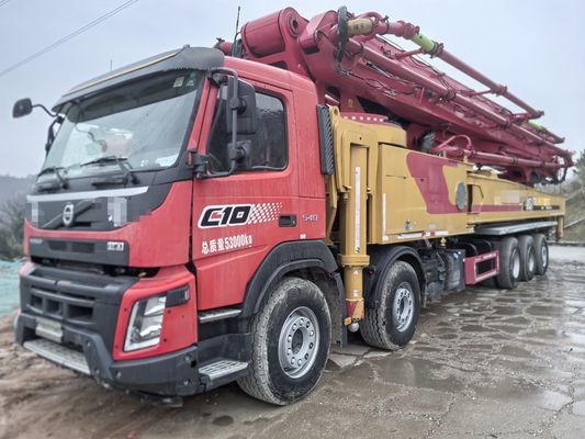 Buy 2020 Sany 66m Old Concrete Boom Pump Truck SYM5380THB 660C-10 With Volvo Chasis online manufacture