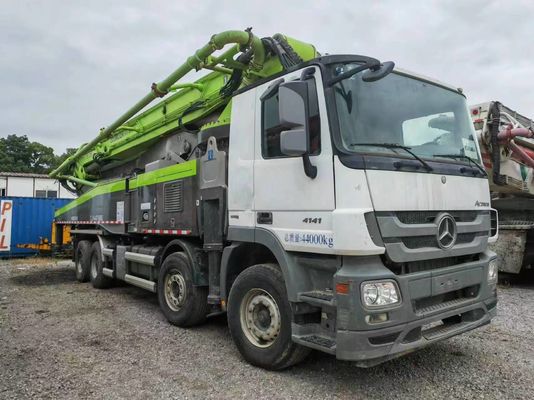 Buy 2018 Zoomlion Used 56m Truck Mounted Concrete Pump Fully Hydraulic online manufacture