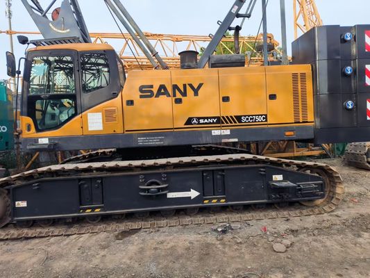 Buy 75T Used 2018 Sany Hydraulic Crawler Crane ‌‌‌‌Second Hand Strong Lifting Capacity‌ online manufacture