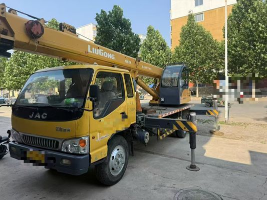 Good price Liugong Second Hand Truck Mounted Cranes 8 Ton Mobile Crane 2012 QY8A used online