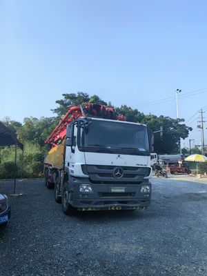 Good price 2019 SANY 56m Used Concrete Pump Truck Benz Chassis For Building Equipment online