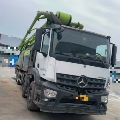 Concrete Pump Truck Used Original 2020 Zoomlion 63m with Benz Chassis