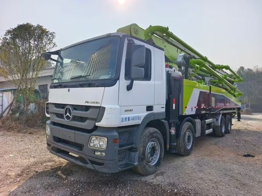 Good price Used 2019 Zoomlion 63m pump truck with Benz chasis for hot sale online