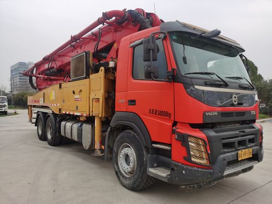 Good price Original Sany 49m Concrete Pump Truck with Volvo Chassis Used 2020 online