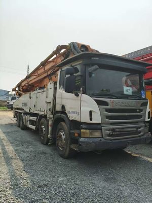 Good price 2013 Zoomlion Second Hand Concrete Pump 56 Meter With Scania online