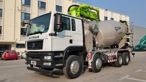 Good price New 28M Concrete Mixer Pump Trucks With Smart Control System online