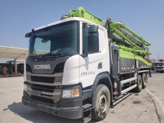 Good price Used 2020 Zoomlion 52m pump truck with Scania chasis for hot sale online
