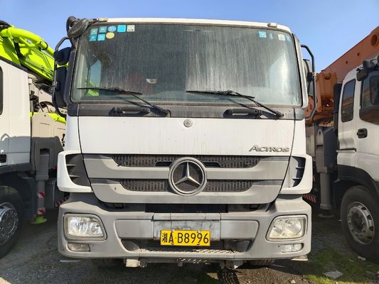 Good price 2013 Zoomlion Original Second Hand 52 Meter Green Concrete Pump with Benz online
