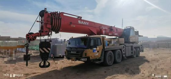 Good price 2021 Sany Second hand 80t truck  80E6mounted hydraulic crane online