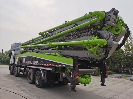 Used Zoomlion 63m Concrete pump truck with Benz Chassis truck 2019 