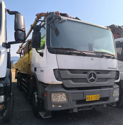 Good price USED SANY 48m pump truck in Mercedes Benz chassis Concrete Pump Construction Machine online