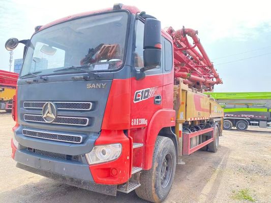Good price Sany 37Meters 37M Concrete Pump Truck Sany Chassis Used Pump Trucks 2021 online