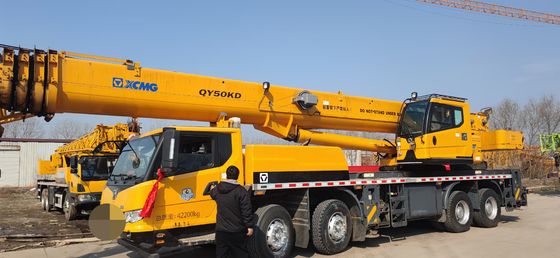USED XCMG 50 ton mobile crane Hydraulic Crane Lifting Equipment 2021 Heavy Lifting crane