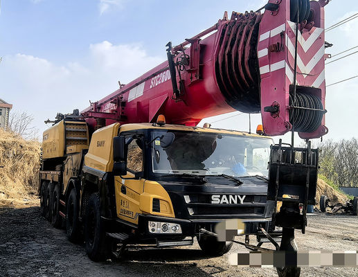 USED SANY 100 ton mobile crane STC1000T Hydraulic Crane Lifting Machine 2018 Heavy Lifting Crane