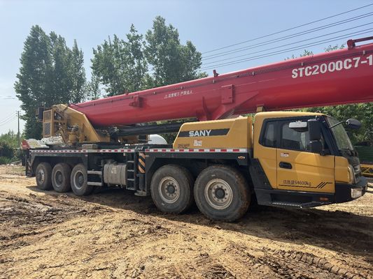 SANY 100 Ton Used Truck Crane Hydraulic 2022 STC1000C7-1 WIth Robust Chassis