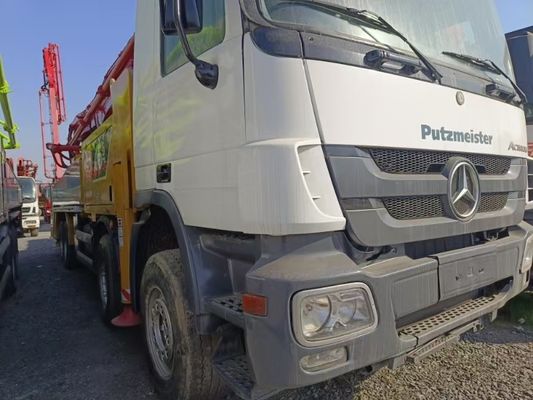 Good price Hydraulic Putzmeister 46m Used Pump Truck 2012 With Benz Chasis online