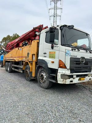Good price Putzmeister 49 Meters Concrete Pump Truck Second Hand Pump 49M with Hino Truck Pumps 2012 online