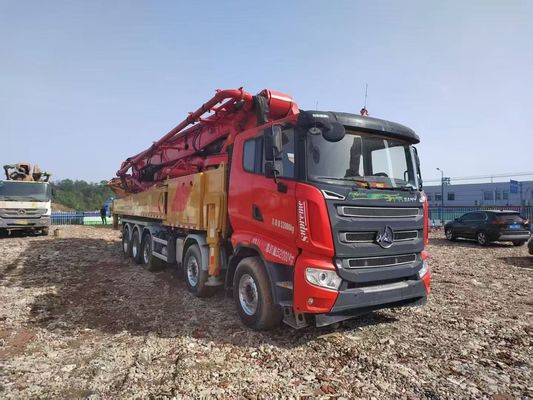 Good price 2021 Sany 65m Old Pump Truck Truck Mounted Pump 2nd Hand With Sany Chasis online