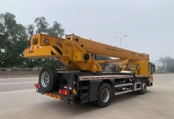 Good price 12 Ton XCMG Five Section Telescopic Boom Truck Crane XCT12L5-5 Construction Equipment online