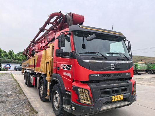 Good price 2021 SANY Used 62m Concrete Pump Truck With VOLVO Chassis Construction Machinery online