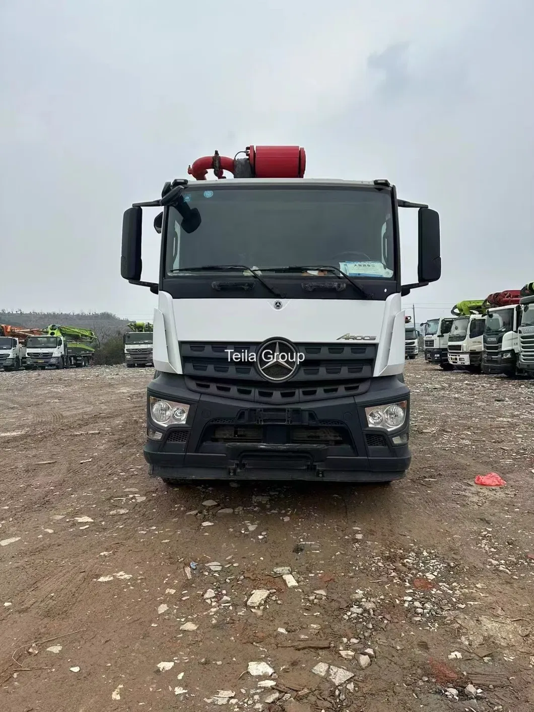 2020 2021 2022 Second Hand 62m Sany Concrete Boom Pump with Beton Chassis 1